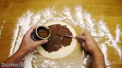 How to Make Nutella Chocolate Star Bread - Christmas Treat