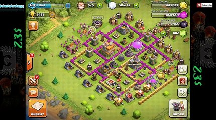 Clash of Clans - How to 3 star with Town Hall 7!