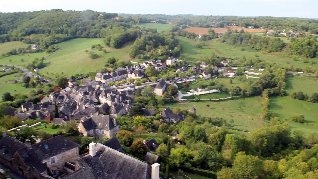 Vue de la tour César à Turenne