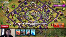 Clash Of Clans - HOW TO GIWIWA FOR TOWN HALL 5-6-7 - Attack Strategy For Trophies - Clan Wars - Loot