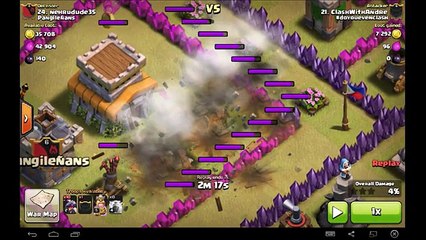 Town Hall 7 - Mass Dragon Funneling 3 star Attack Strategy Clan War Guide (TH7)