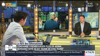 Le Rendez-Vous des Éditorialistes: Condamné à rembourser plus de 400 millions d'euros, Bernard Tapie se dit "ruiné" – 04/12