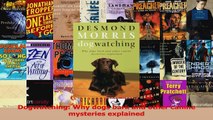 PDF Download  Dogwatching Why dogs bark and other canine mysteries explained PDF Full Ebook