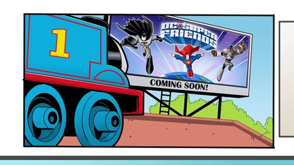 DC Super Friends™ MINIS Mash Ups Origin Story! I Thomas & Friends