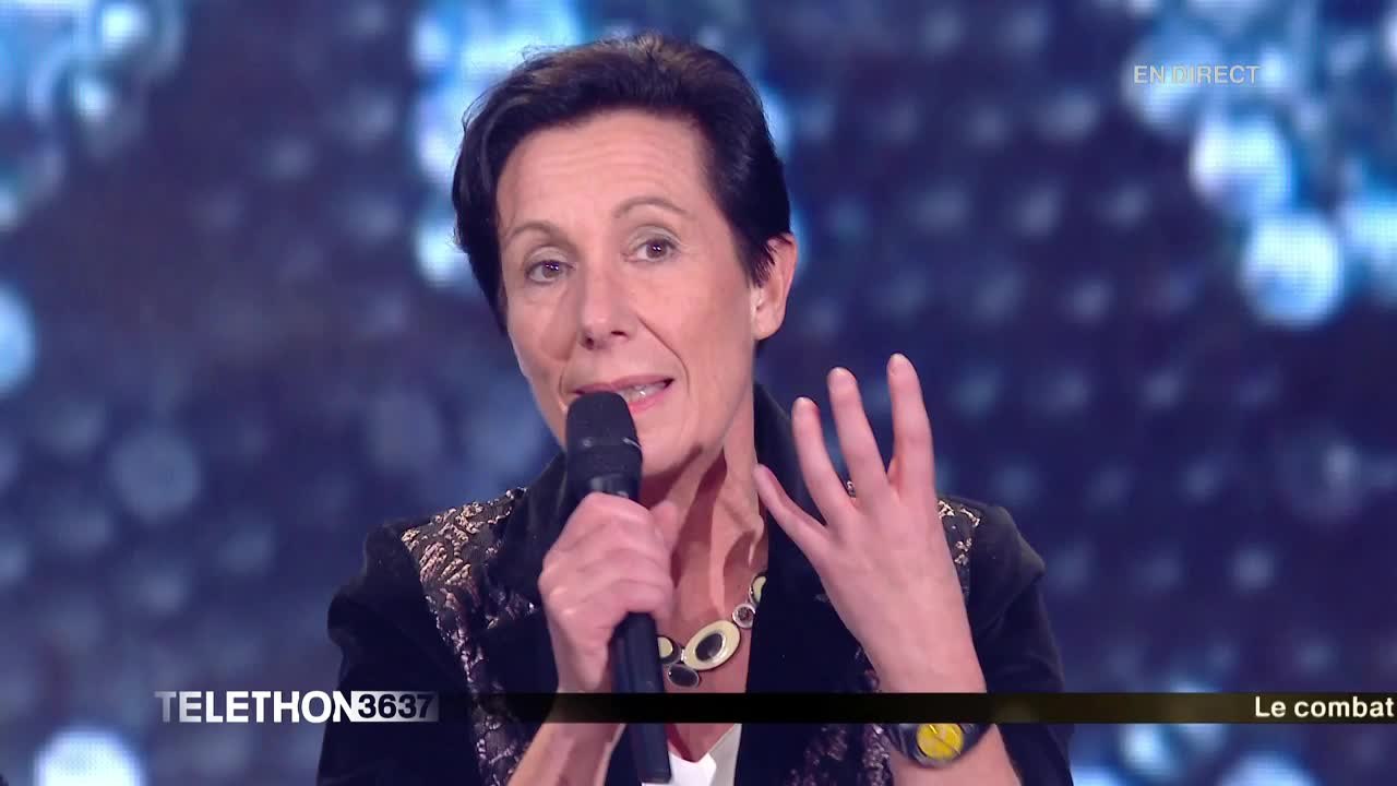 Laurence Tiennot-Herment "Vous pouvez être fiers !" - Téléthon 2015