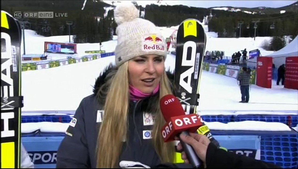 Lindsey Vonn Interview 68th WIN