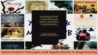 PDF Download  Optimization Concepts and Applications in Engineering Download Full Ebook