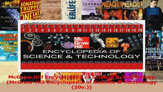 PDF Download McGraw Hill Encyclopedia of Science Technology McGrawHill Encyclopedia of Science PDF Online