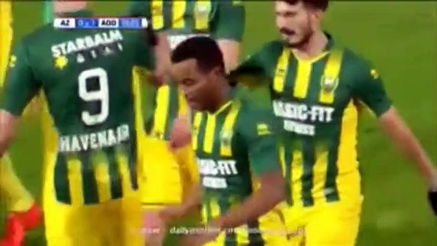 AZ Alkmaar 0-1 ADO Den Haag _ All Goals and Highlights - 04.12.2015 HD