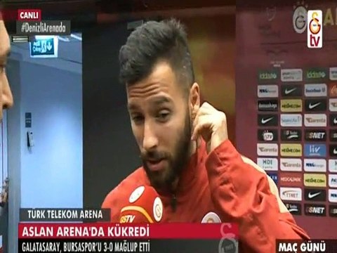 Galatasaray-Bursaspor 3-0 | Maç sonu Yasin Öztekin'in açıklamaları. (4 Aralık 2015)