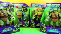 TMNT Teenage Mutant Ninja Turtles Nickelodeon Battle Shell Michelangelo Donatello Leonardo