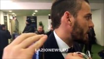 Marchetti in zona mista dopo Lazio-Juventus 0-2 (04122015)