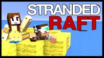 I'M FREEZING! - STRANDED RAFT - Minecraft: ADVENTURE ROLEPLAY - DAY 6