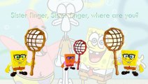 SpongeBob SquarePants Finger Family Song Daddy Finger Nursery Rhymes LEGO toys Full animat