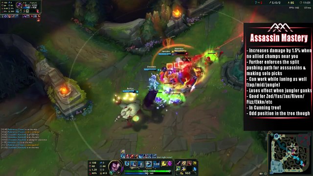2 New Masteries AD Assassins & Fighters Buffs League of Legends -  Dailymotion Video