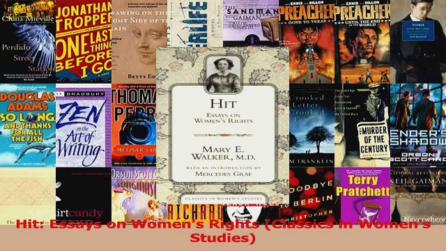 Download Hit Essays on Womens Rights Classics in Womens Studies Ebook Free