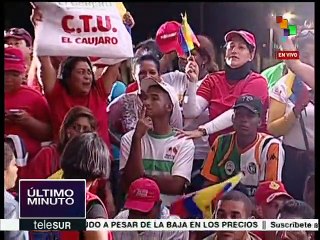 Maduro: Llamo a la paz, a convertir estas elecciones en una fiesta