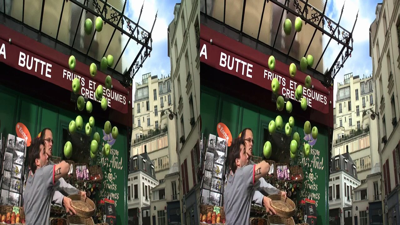 Samsung 3D Demo 07 - Yamakasi - 1080P Side by Side (SBS)