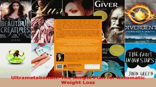 Read  Ultrametabolism The Simple Plan for Automatic Weight Loss EBooks Online
