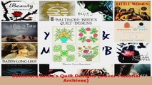 Read  Baltimore Brides Quilt Designs Dover Pictorial Archives EBooks Online