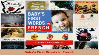 Read  Babys First Words in French Ebook Free