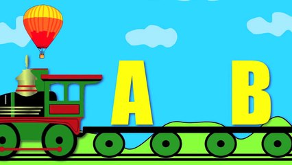 Alphabet Train - Learning for Kids Alphabet Song - Nursery Rhyme with Karaoke