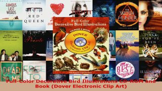 Download  FullColor Decorative Bird Illustrations CDROM and Book Dover Electronic Clip Art EBooks Online