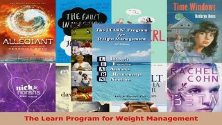 Download  The Learn Program for Weight Management PDF Online