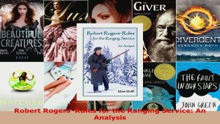 Read  Robert Rogers Rules for the Ranging Service An Analysis EBooks Online
