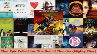 Read  Thor Epic Collection The God of Thunder Mighty Thor Ebook Free