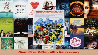 Read  GiantSize XMen 40th Anniversary Ebook Free