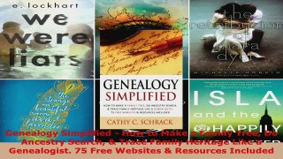 Read  Genealogy Simplified  How to Make a Family Tree Do Ancestry Search  Trace Family EBooks Online