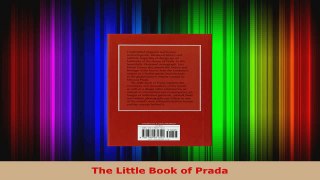 Read  The Little Book of Prada PDF Online
