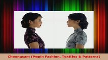 Read  Cheongsam Pepin Fashion Textiles  Patterns PDF Online