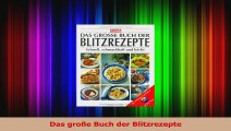 Das große Buch der Blitzrezepte PDF Kostenlos