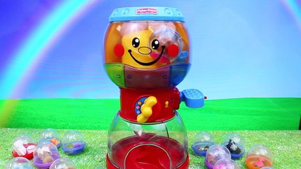 SURPRISE TOYS GUMBALL MACHINE Fisher Price Swirlin Surprise Barbie Puppy & Dora Backpack