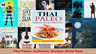 Read  Thai Paleo Authentic Recipes Made Easy EBooks Online