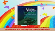 Stedmans Medical Dictionary for the Health Professions and Nursing 7th Seventh Edition Download