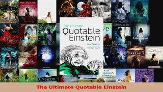 Download  The Ultimate Quotable Einstein PDF Free