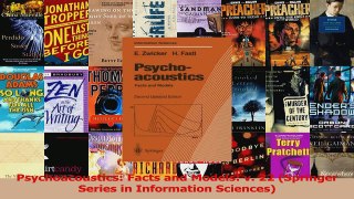 PDF Download  Psychoacoustics Facts and Models v 22 Springer Series in Information Sciences Read Online