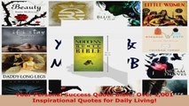 Read  Your Personal Success Quote Bible Over 1001 Inspirational Quotes for Daily Living PDF Free