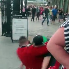 Make a prison riot in Britain funny