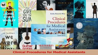 PDF Download  Clinical Procedures for Medical Assistants PDF Full Ebook