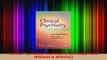 PDF Download  Clinical Psychiatry Essentials Point Lippincott Williams  Wilkins PDF Online