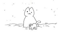 Snow Cat - Simon's Cat (A Festive Special)