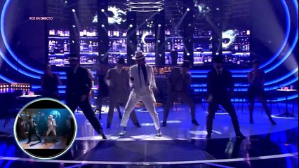 Edu Soto imita a Michael Jackson