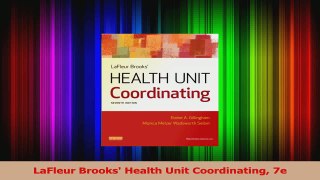 PDF Download  LaFleur Brooks Health Unit Coordinating 7e PDF Full Ebook