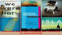 CommunityBased Health Organizations Advocating for Improved Health Download