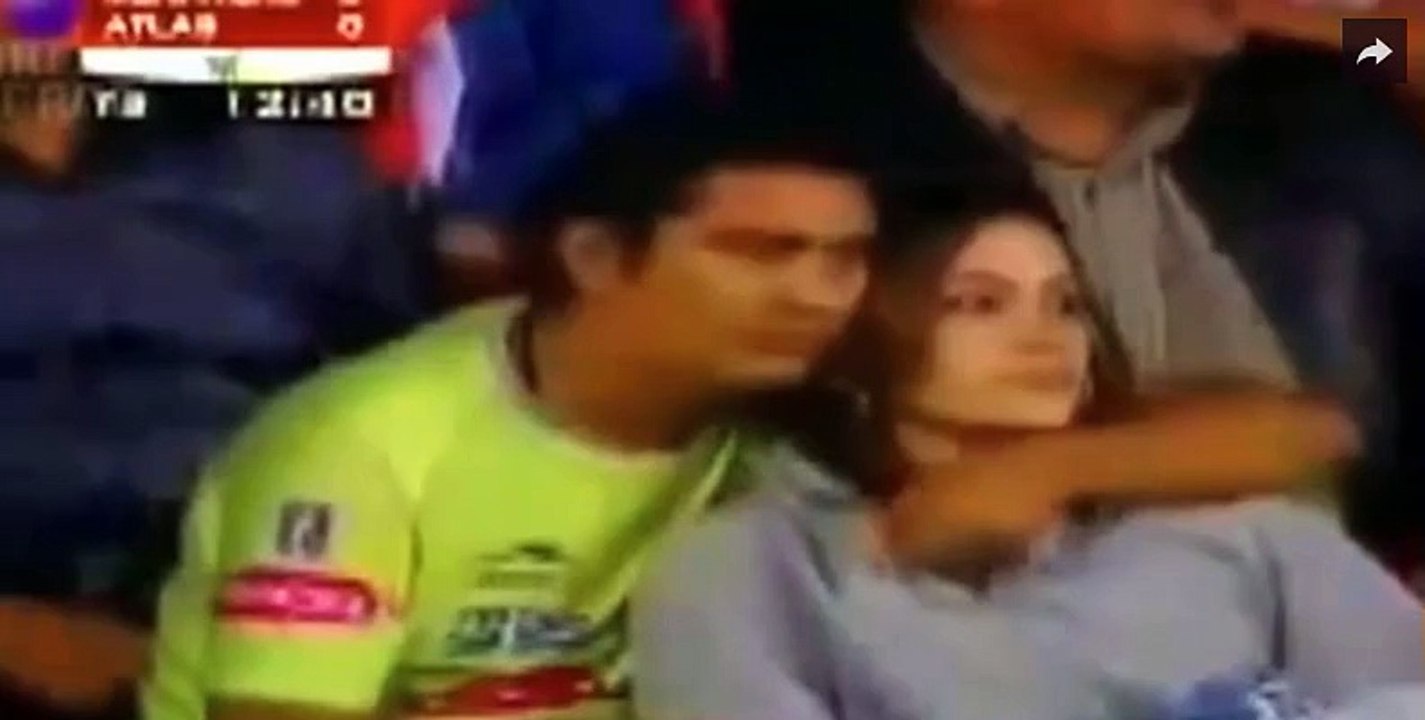 HOT SCENE IN FOOTBALL MATCH