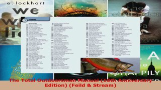 Read  The Total Outdoorsman Manual 10th Anniversary Edition Feild  Stream EBooks Online